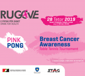 FPPK organizon turneun PINK PONG Breast Cancer Awareness