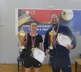 Christopher Doran dhe Iva Dimitrievska fitues të turneut për senior 