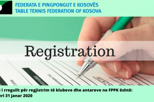 Afati për regjistrim të klubeve dhe antarëve në FPPK