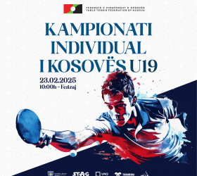 Mbahet Kampionati Individual i Kosovës për moshën U19