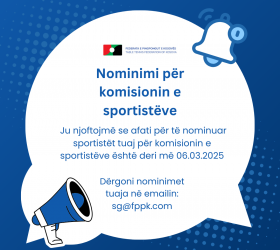 Njoftim për Zgjedhjet e Komisionit të Sportistëve