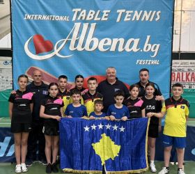 Kosova nis garën në Kampionatin Ballkanik të Pingpongut për U11 dhe U13 në Bullgari