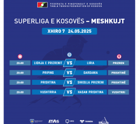 Mbahen ndeshjet finale të stinorit pranveror në Superligën e Meshkujve