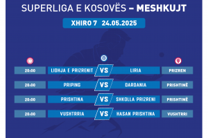 Mbahen ndeshjet finale të stinorit pranveror në Superligën e Meshkujve