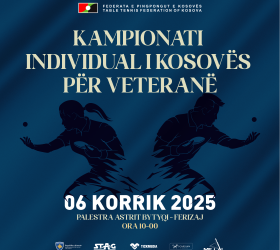 Zhvillohet Kampionati Individual i Kosovës për Veteranë