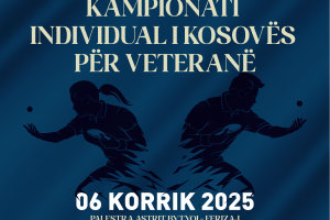 Zhvillohet Kampionati Individual i Kosovës për Veteranë