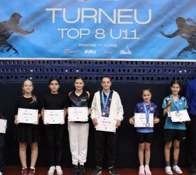 Zana Bllaca dhe Denat Makolli kampionë të Turneut Top 8 për U11