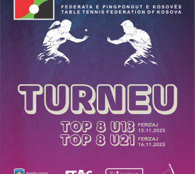 Mbahen turnetë Top 8 për U13 dhe U21