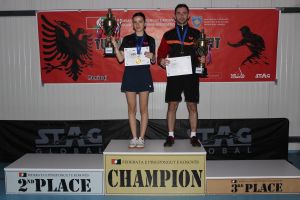 Lenë Osmani dhe Kreshnik Mahmuti triumfojnë në Turneun e Ditës së Flamurit