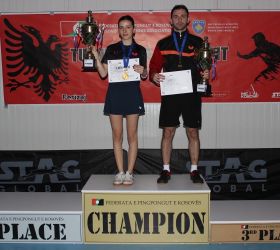 Lenë Osmani dhe Kreshnik Mahmuti triumfojnë në Turneun e Ditës së Flamurit